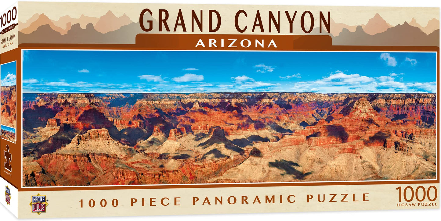 MasterPieces Grand Canyon Panoramic 1000-Piece Puzzle – 13x39