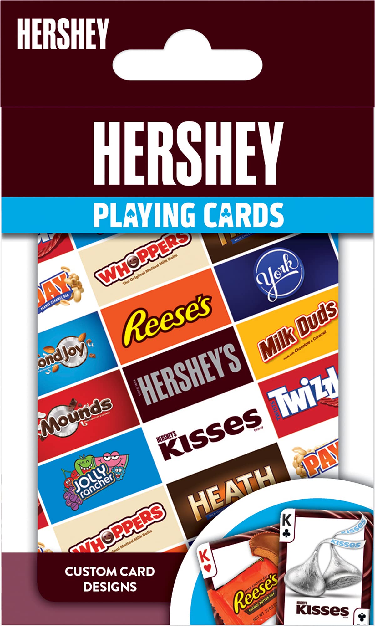 MasterPieces Hershey Licensed Playing Cards – 54 Card Deck for Adults
