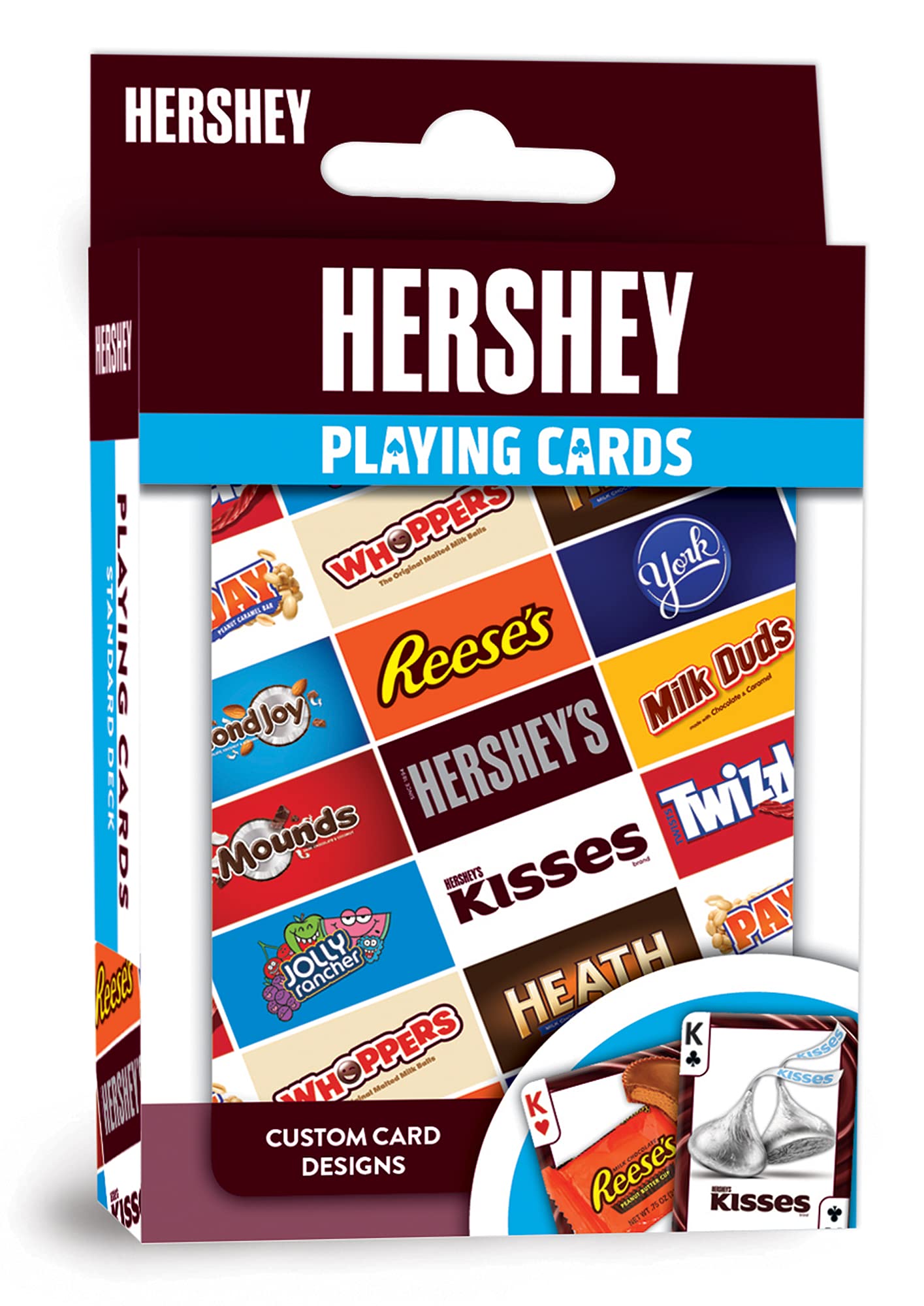 MasterPieces Hershey Licensed Playing Cards – 54 Card Deck for Adults