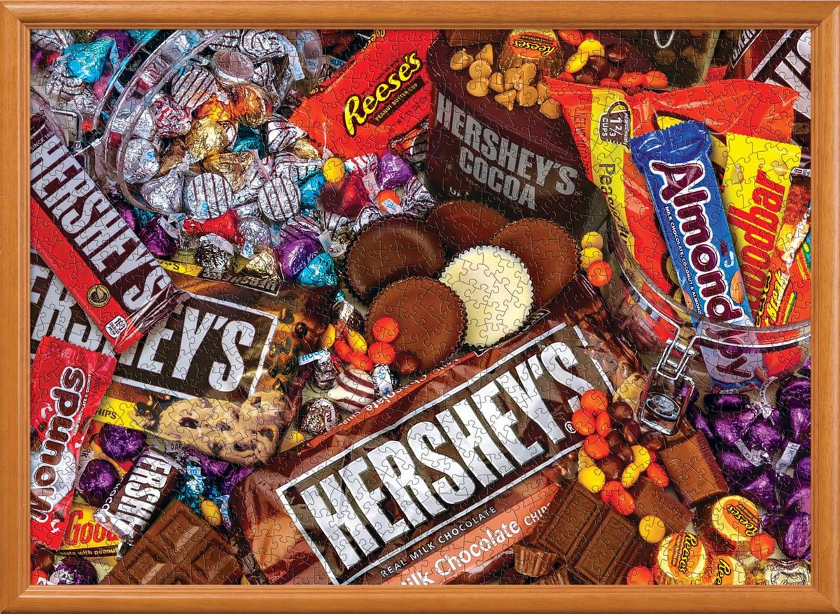 MasterPieces Hershey's Mayhem 1000-Piece Jigsaw Puzzle – 19.25 x 26.75 inches | Adults, Family, Youth