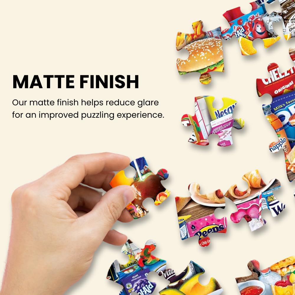 MasterPieces Hit the Road Jack 1000-Piece Jigsaw Puzzle – Nostalgic Retro Diner Theme