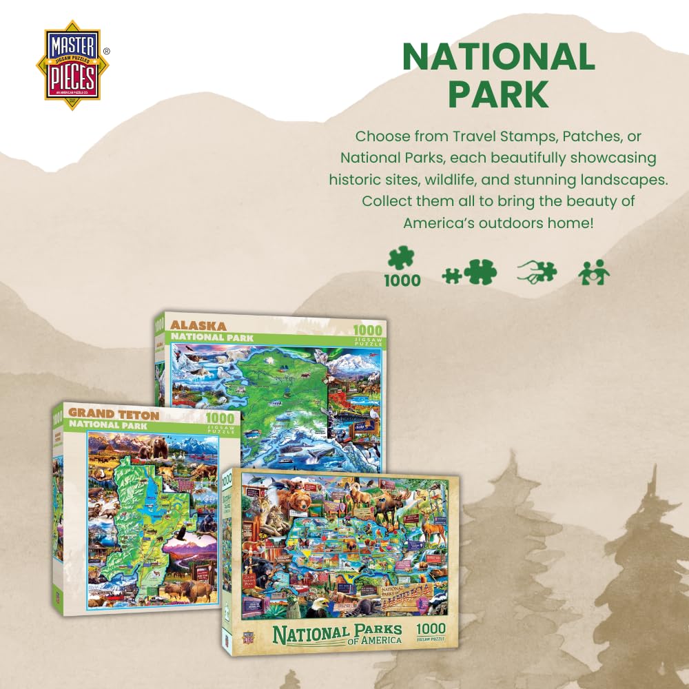 MasterPieces 1000-Piece Grand Canyon National Park Puzzle — Family Fun for All (19.25 x 26.75 in)