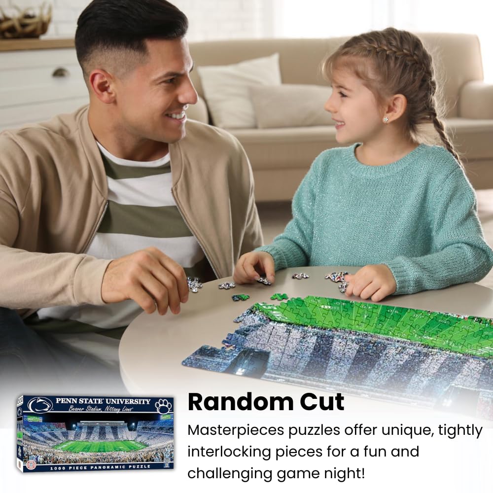 MasterPieces - 1000 Piece LSU Tigers Panoramic Puzzle | Stadium View