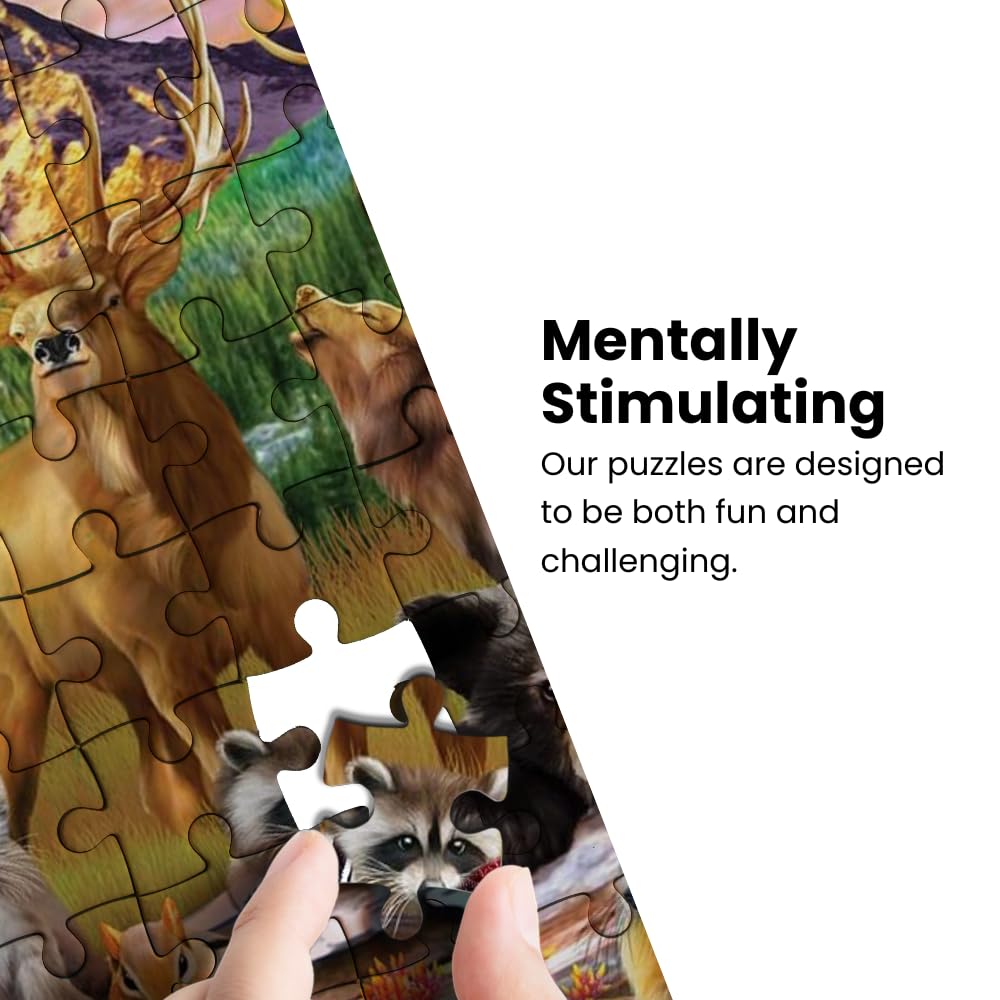 MasterPieces Mossy Oak Young Pack 100-Piece Kids Puzzle – 14x19