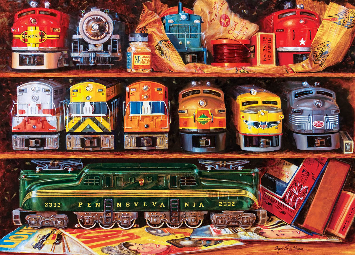 MasterPieces 1000-Piece Lionel Trains Jigsaw Puzzle — Official Licensed, 19.25 x 26.75 inches