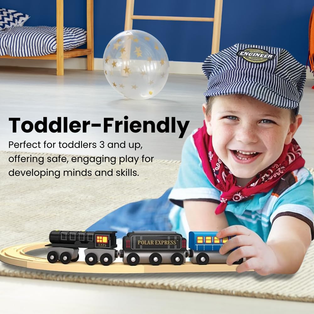 MasterPieces Polar Express Train 3-Piece Set – Official Licensed Collector’s Edition