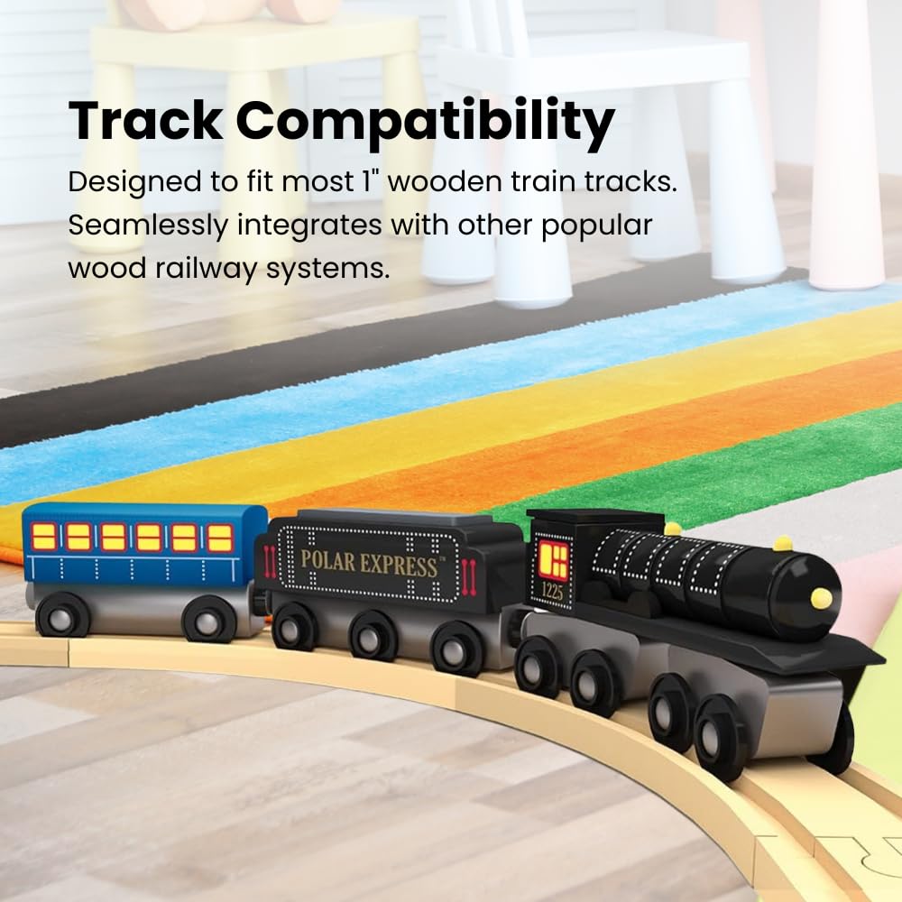MasterPieces Polar Express Train 3-Piece Set – Official Licensed Collector’s Edition