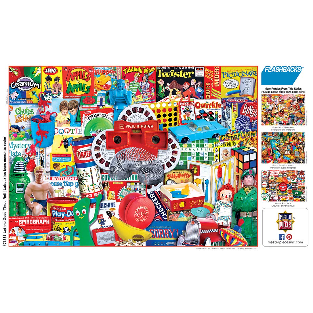 MasterPieces 1000-Piece Puzzle – Let the Good Times Roll | Non-Glare Finish