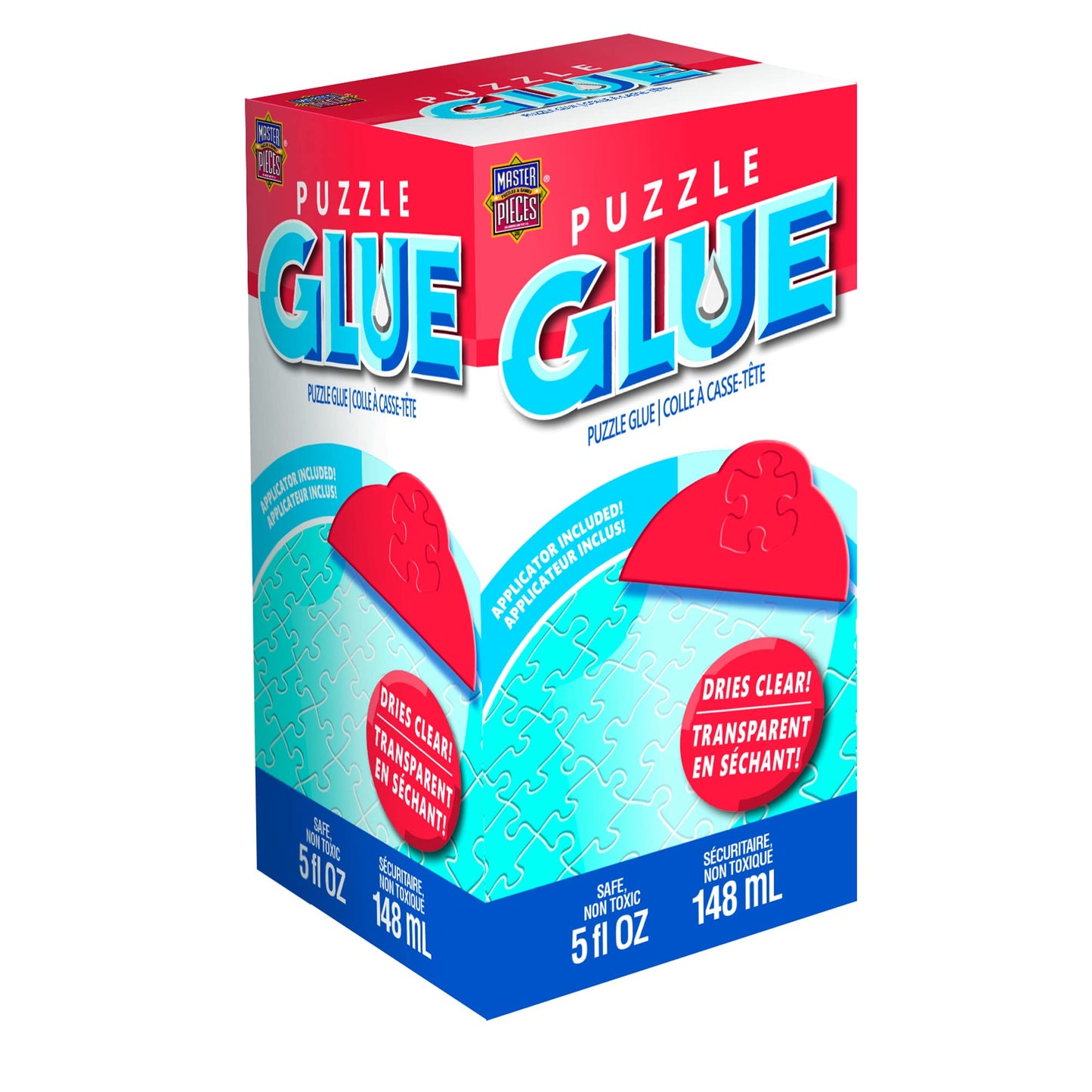 MasterPieces Puzzle Glue – 5 oz Clear-Drying Adhesive to Preserve Finished Puzzles (All Sizes)