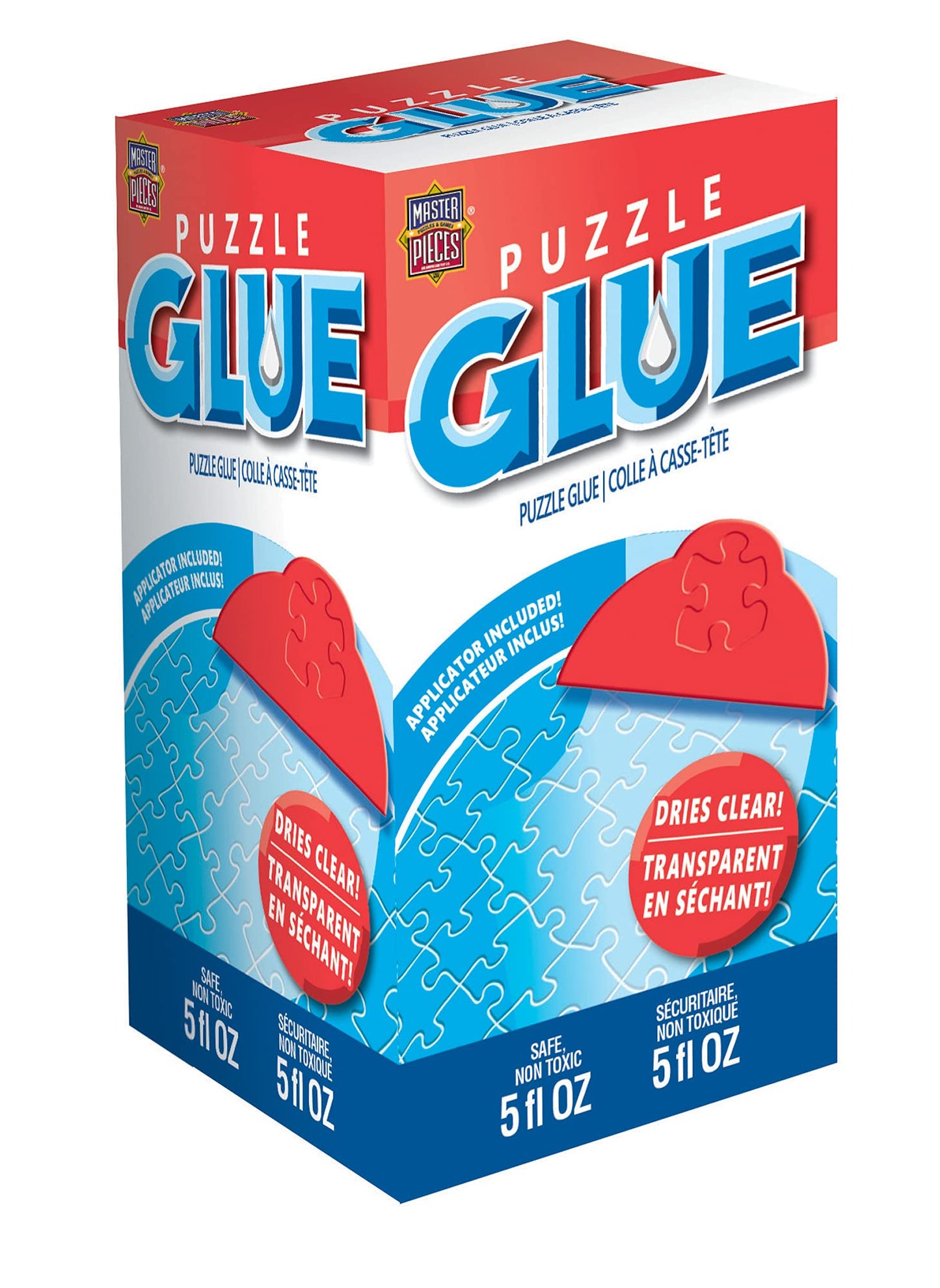 MasterPieces Puzzle Glue – 5 oz Clear-Drying Adhesive to Preserve Finished Puzzles (All Sizes)
