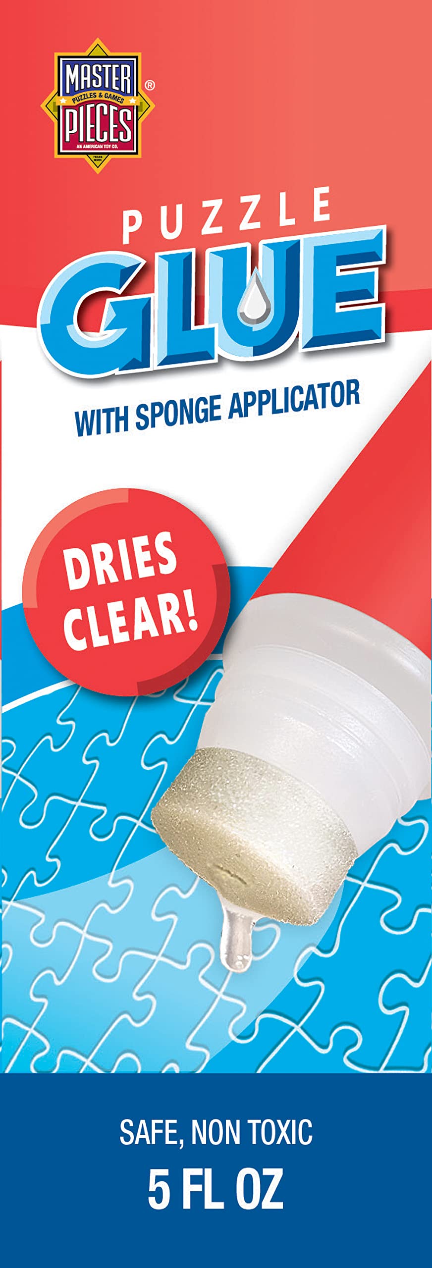 MasterPieces Puzzle Glue with Sponge Applicator - 5oz
