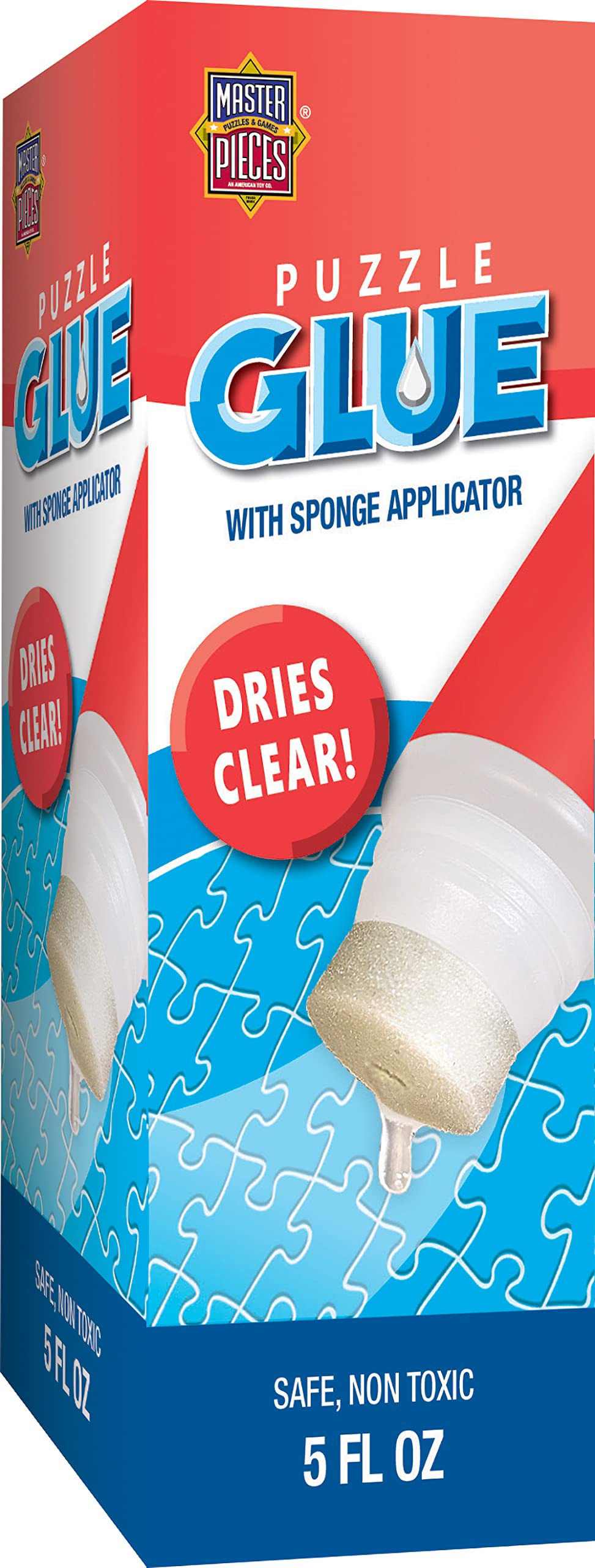 MasterPieces Puzzle Glue with Sponge Applicator - 5oz