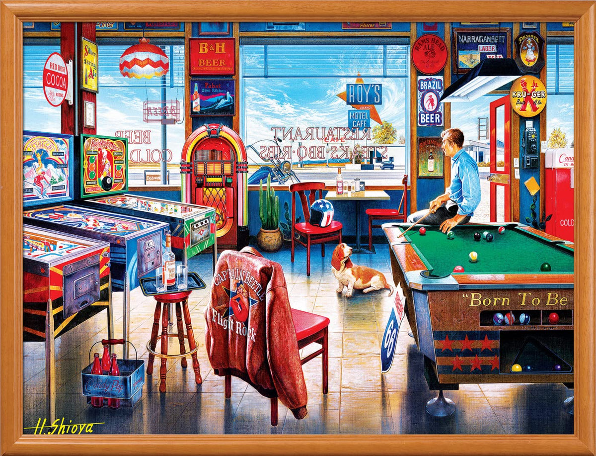 MasterPieces 550-Piece Puzzle — Pockets Pool & Pub (18x24) for Adults & Family