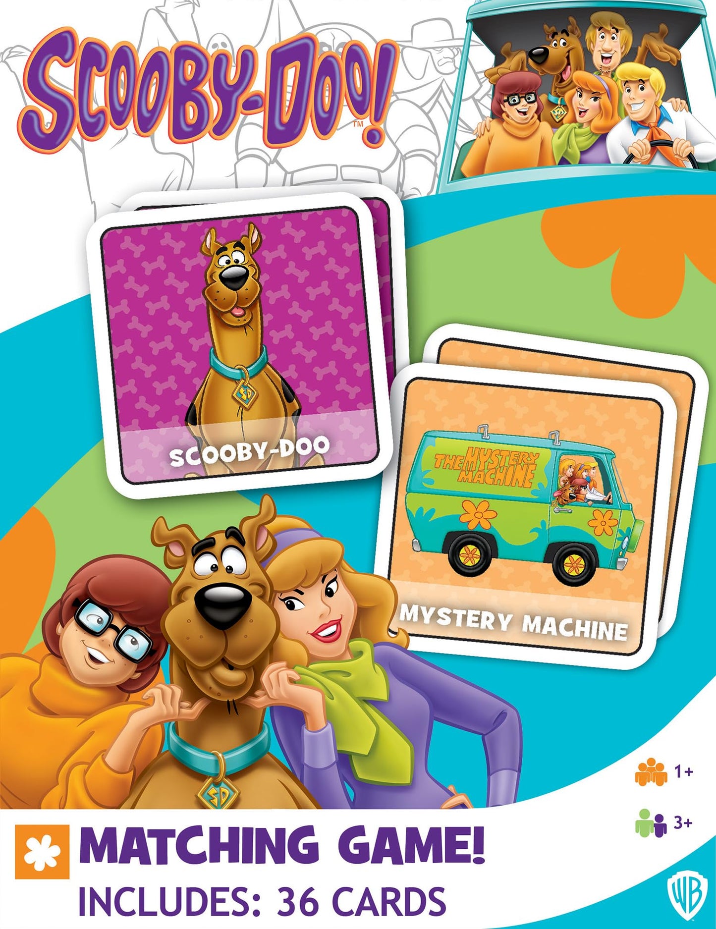 MasterPieces Scooby-Doo Picture Matching Card Game – Officially Licensed for Kids & Families