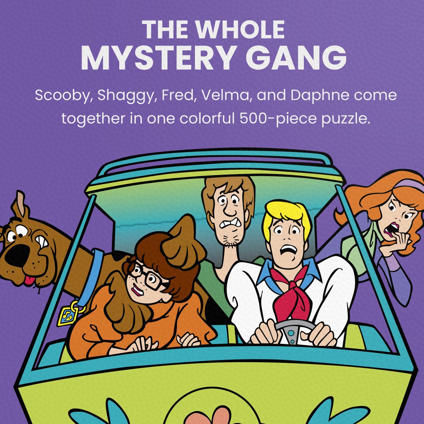 MasterPieces Hannah-Barbera Scooby-Doo 500-Piece Jigsaw Puzzle – 15x15