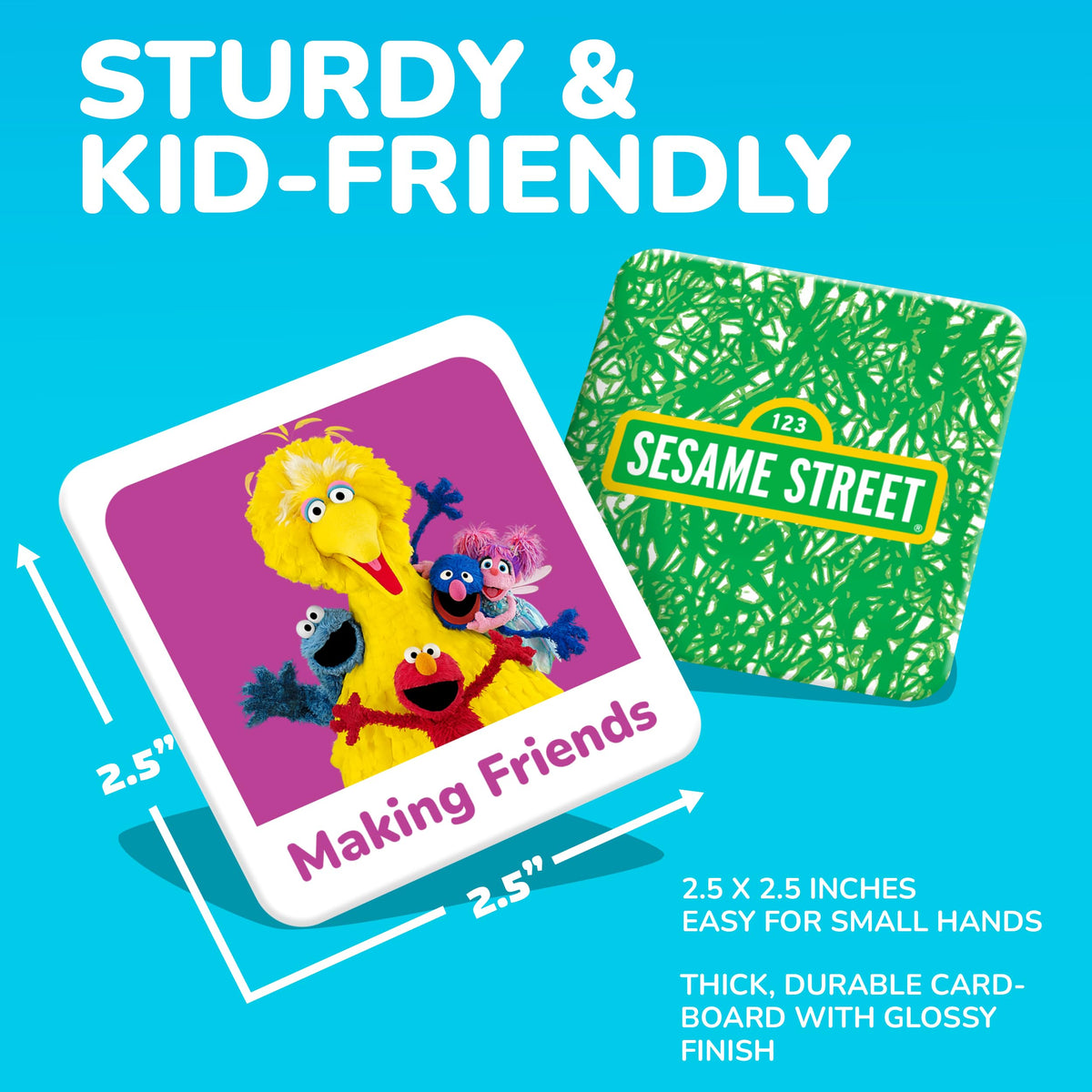 MasterPieces Sesame Street Matching Game – Fun Family Memory for Kids | Official Licensed