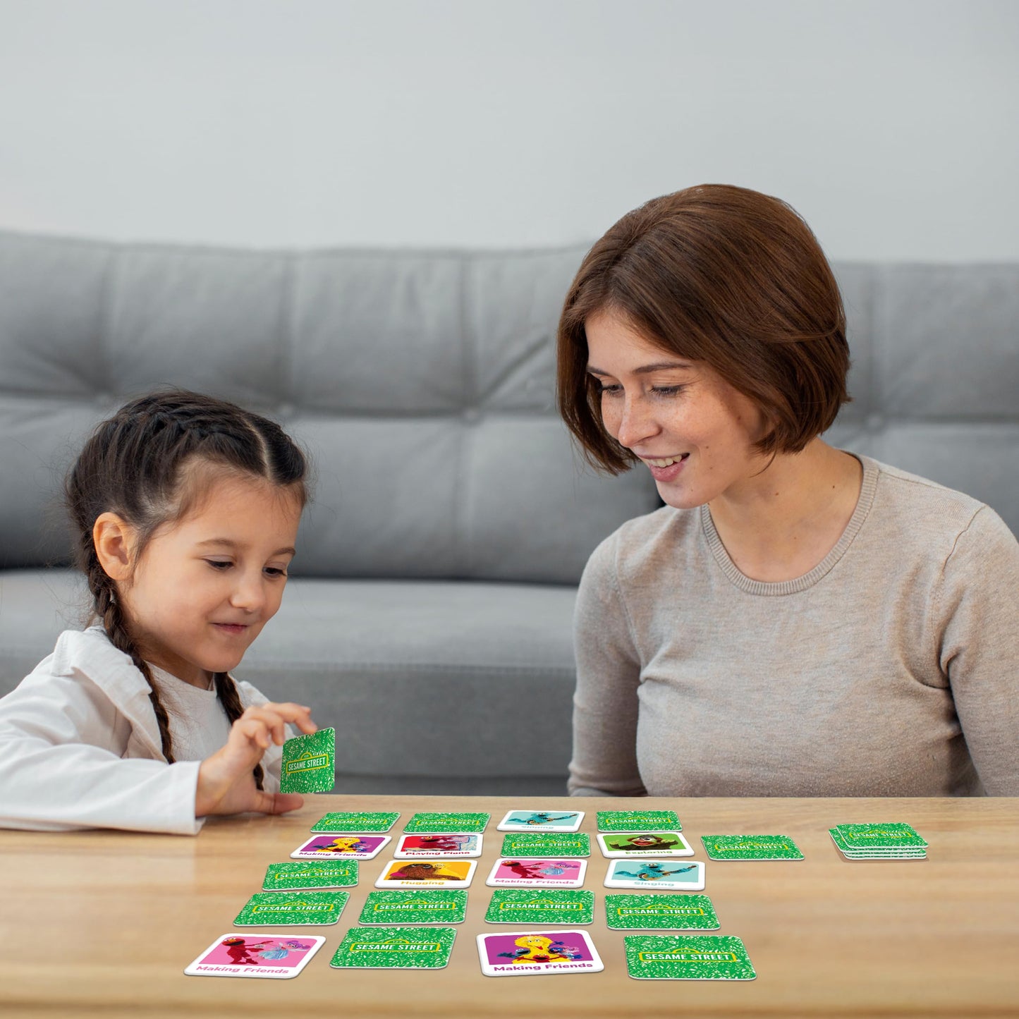 MasterPieces Sesame Street Matching Game – Fun Family Memory for Kids | Official Licensed