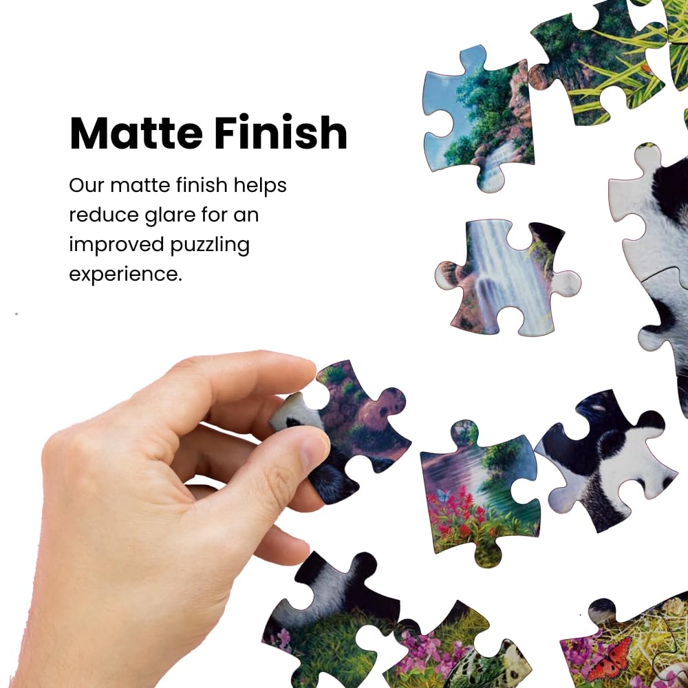 MasterPieces 500-Piece Glow-in-the-Dark Jigsaw Puzzle – Hidden Images in Shangri-La, 15x21-Inch
