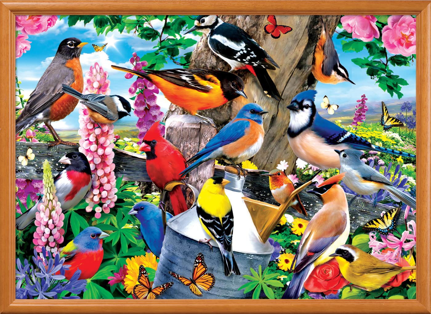 MasterPieces 1000-Piece Jigsaw Puzzle – Spring Gathering (19.25 x 26.75) | For Adults, Families, and Youth
