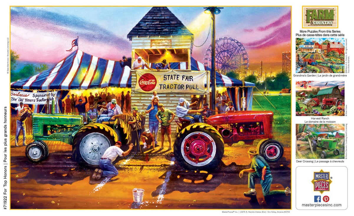 MasterPieces 1000 Piece Jigsaw Puzzle – Random Cut, Matte Finish, Poster Included | MasterPieces