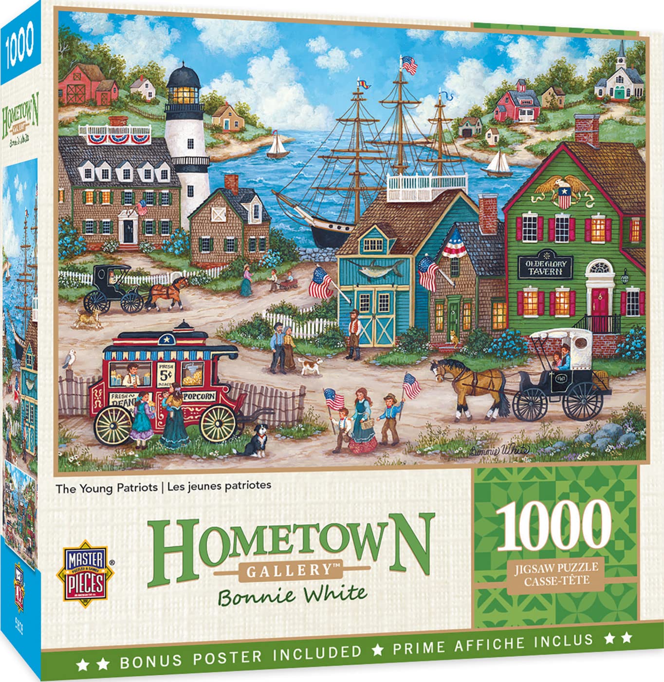 MasterPieces 1000 Piece Jigsaw Puzzle – The Young Patriots | 19.25 x 26.75 in
