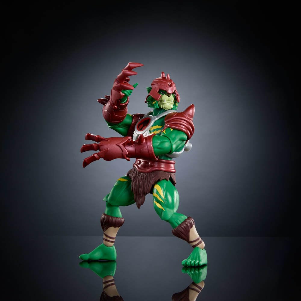 Masters of the Universe Origins x ThunderCats Battle Cat-Man Action Figure – 5.5-Inch