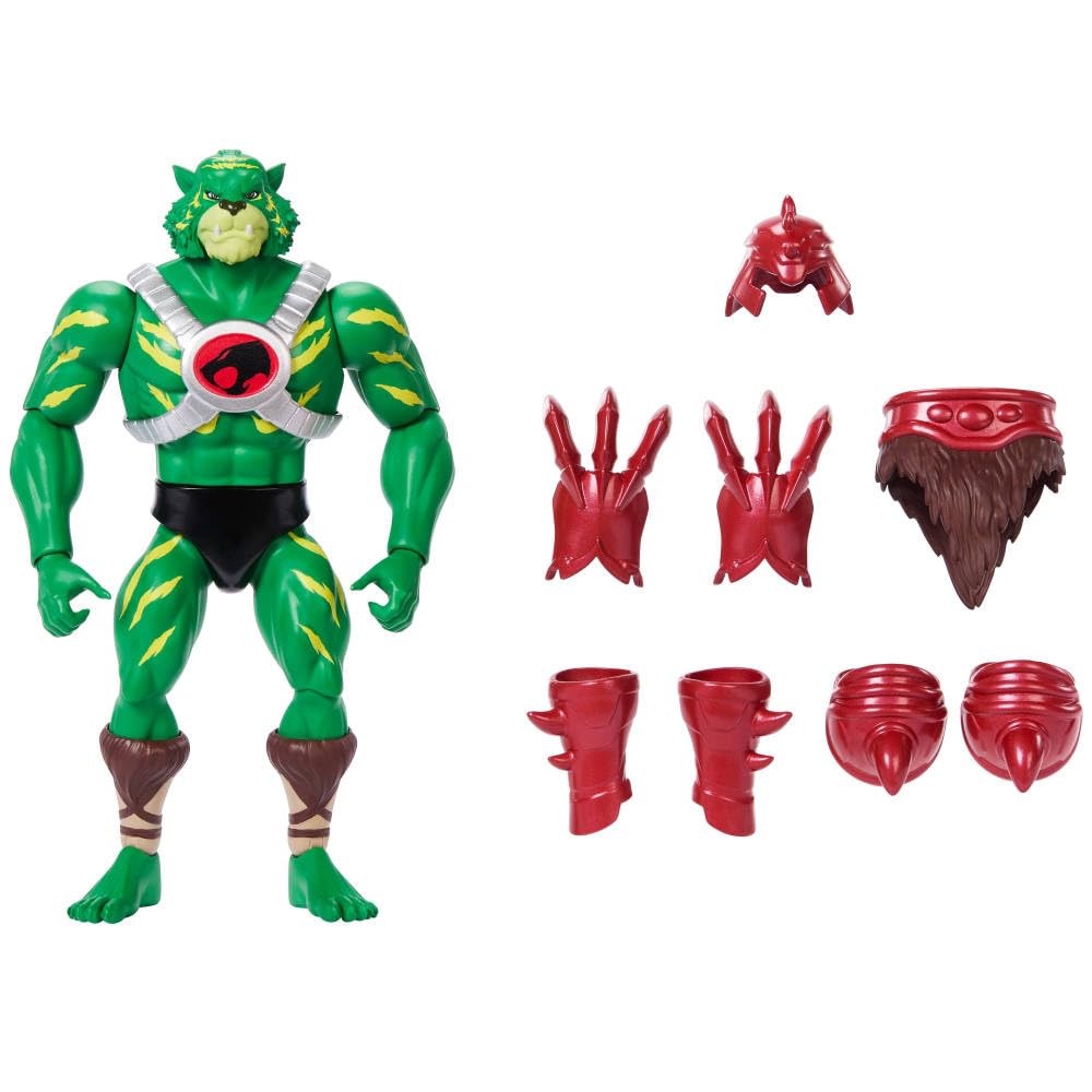 Masters of the Universe Origins x ThunderCats Battle Cat-Man Action Figure – 5.5-Inch