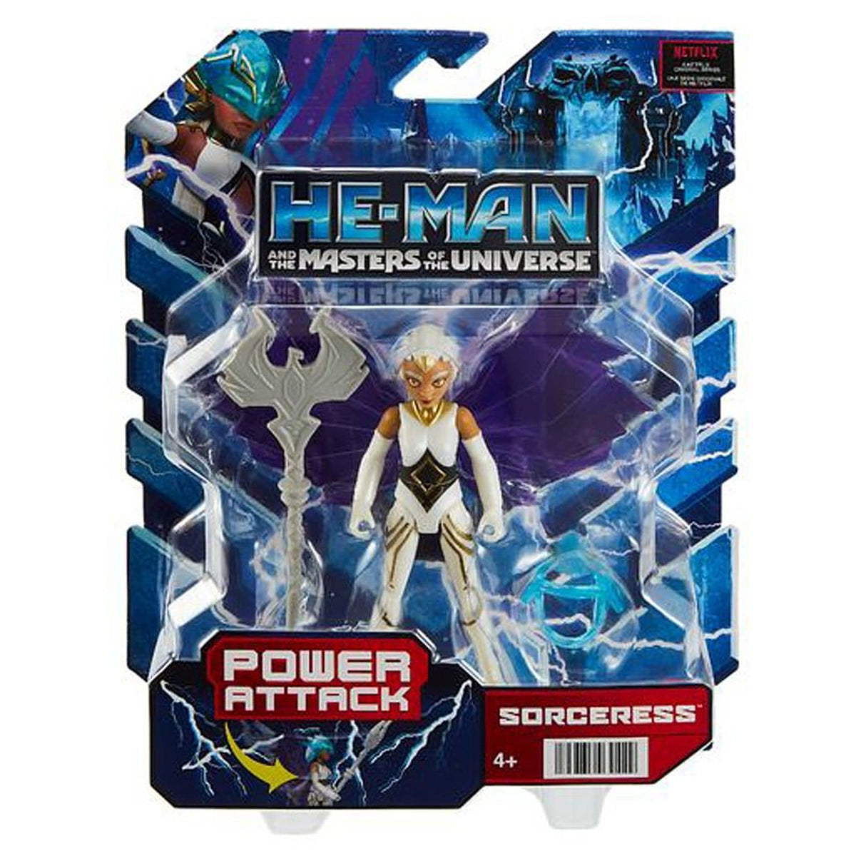 Masters of the Universe Sorceress Action Figure – He-Man Toy with Attack Feature