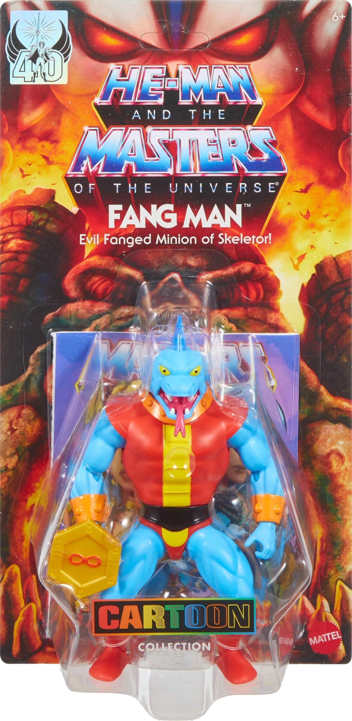 Masters of the Universe Origins Fang Man Figure – 5.5-Inch, 16-Point Articulation