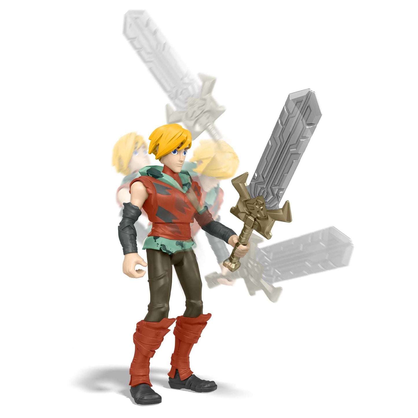 Masters of the Universe He-Man and Prince Adam Action Figure – Power Attack Move