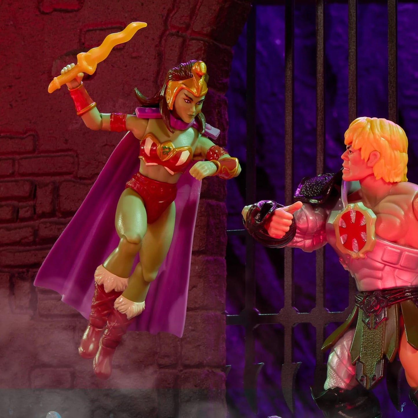 Masters of the Universe Origins Lady Slither Action Figure – Creations Exclusive | 5.5-Inch, 16-Point Articulation