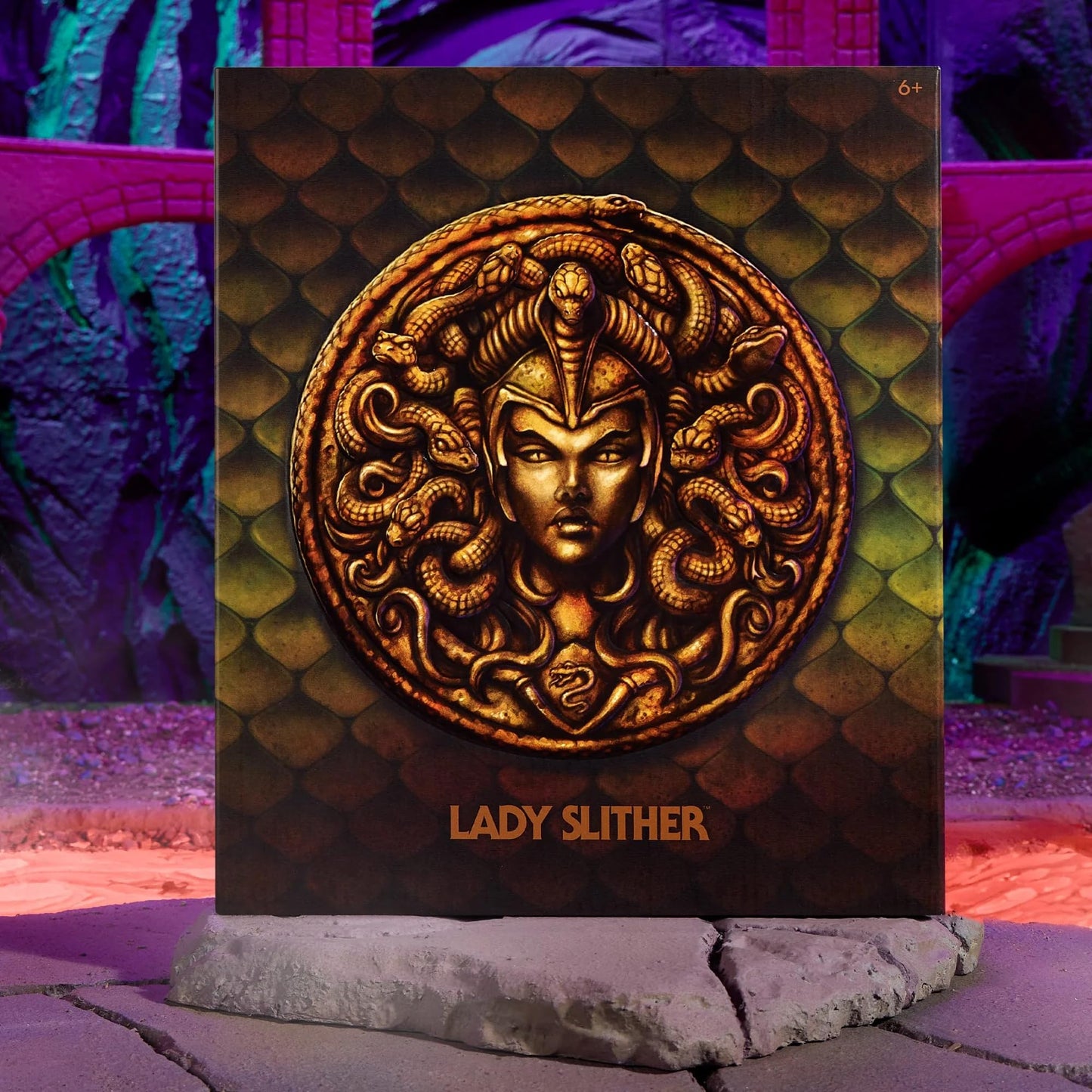 Masters of the Universe Origins Lady Slither Action Figure – Creations Exclusive | 5.5-Inch, 16-Point Articulation