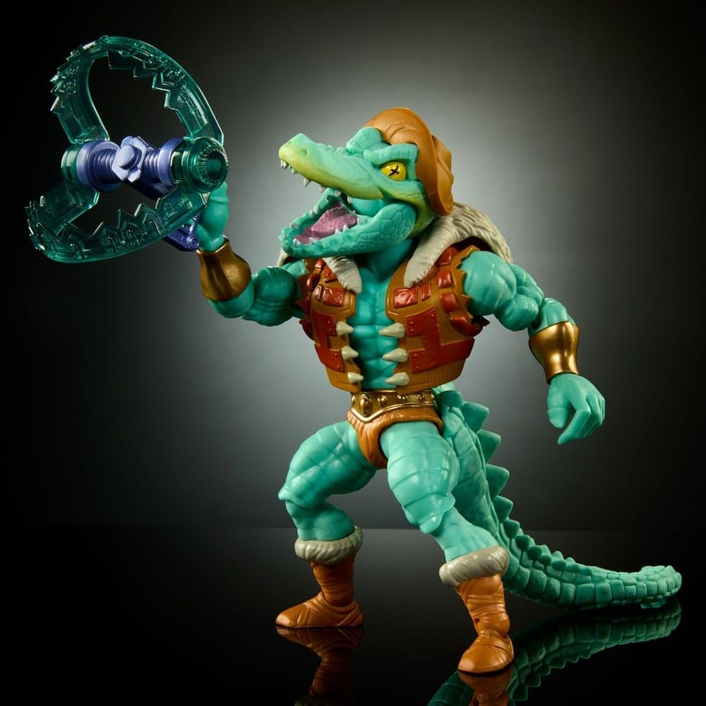 Masters of the Universe Leatherhead 14 cm Figure – Turtles of Grayskull Motu & TMNT
