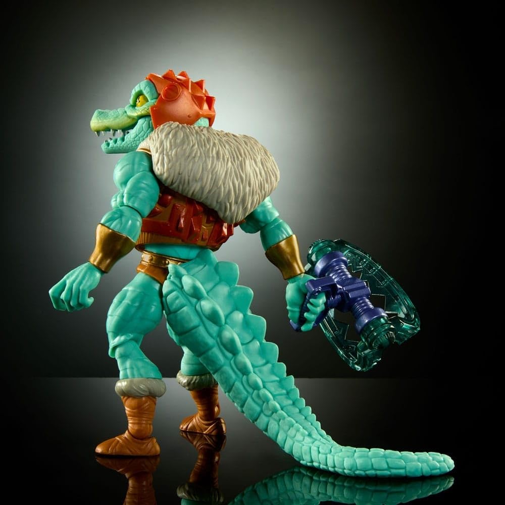 Masters of the Universe Leatherhead 14 cm Figure – Turtles of Grayskull Motu & TMNT