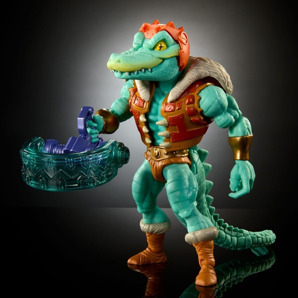 Masters of the Universe Leatherhead 14 cm Figure – Turtles of Grayskull Motu & TMNT