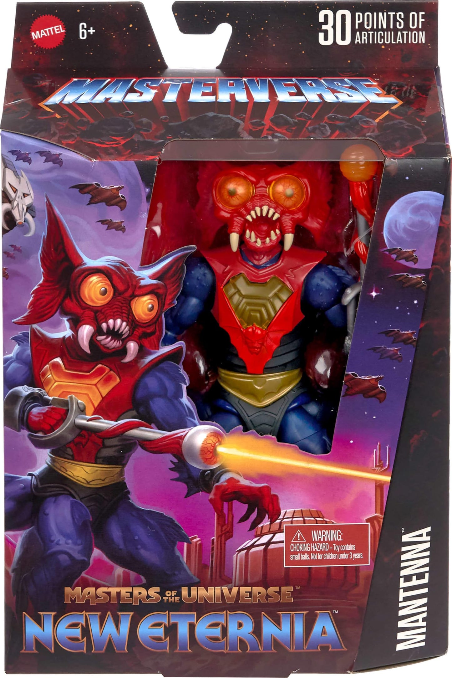 Masters of the Universe Masterverse Mantenna Action Figure – 7-Inch, 30 Points of Articulation