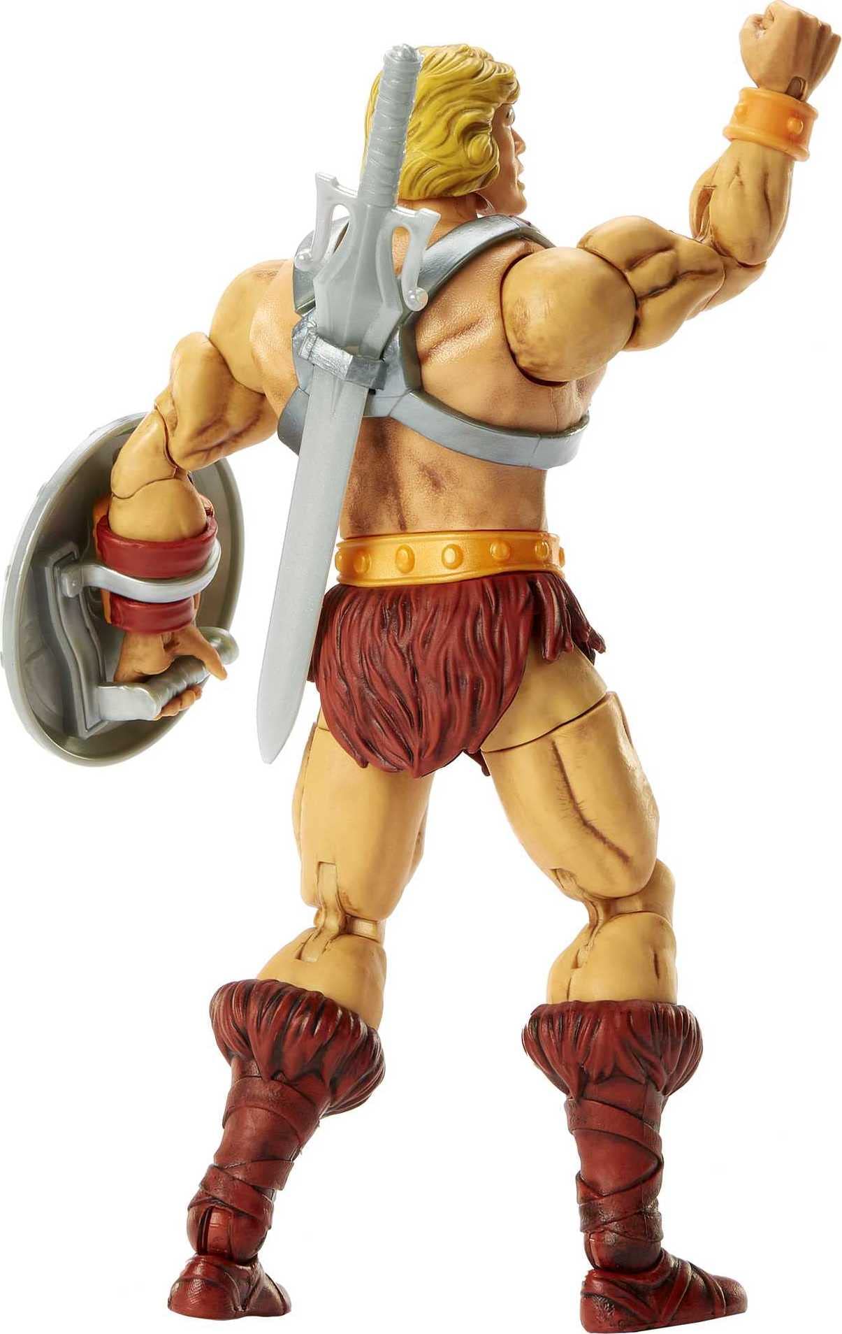 Masters of the Universe Masterverse He-Man 40th Anniversary Figure — 7-Inch Articulated Collectible with Accessories