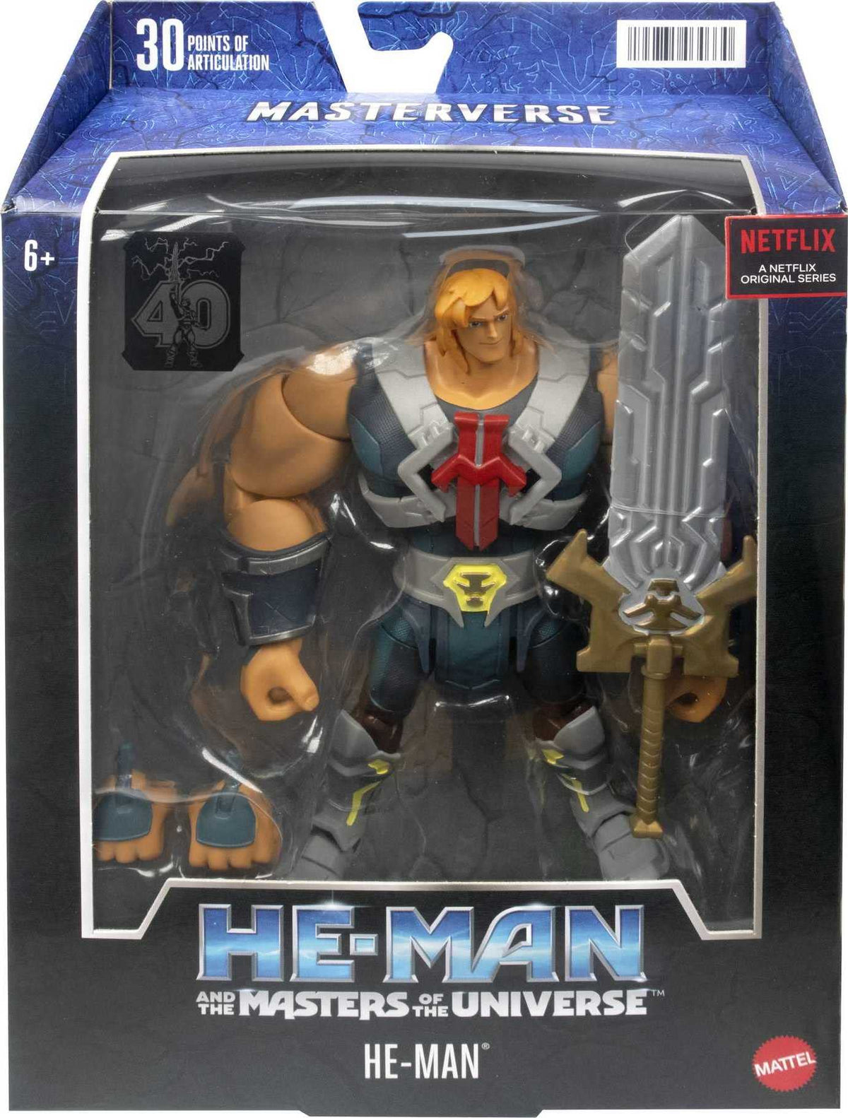 Masters of the Universe Masterverse He-Man 7-Inch Action Figure with Accessories