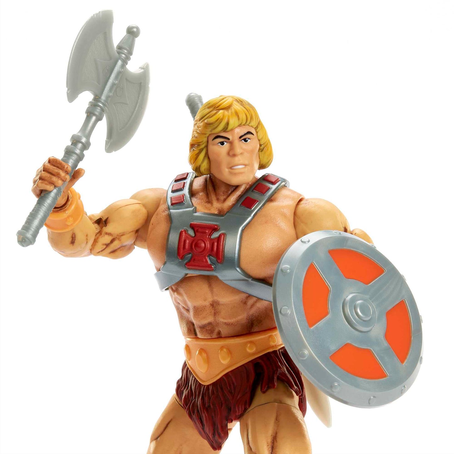 Masters of the Universe Masterverse He-Man 40th Anniversary Figure — 7-Inch Articulated Collectible with Accessories