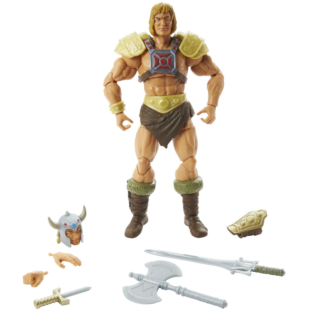 Masters of the Universe Masterverse He-Man Action Figure with Accessories | 7-Inch Collectible Gift for MOTU Fans