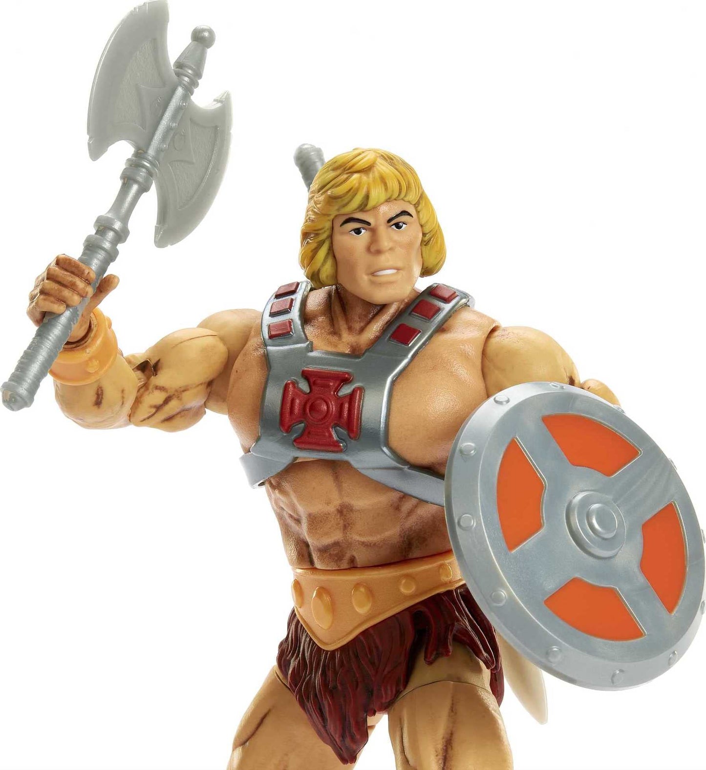 Masters of the Universe Masterverse He-Man 40th Anniversary Figure — 7-Inch Articulated Collectible with Accessories