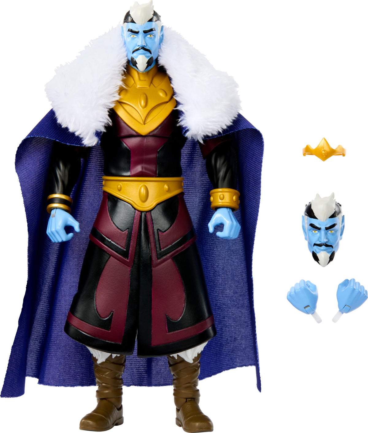 Masters of the Universe Masterverse King Keldor: 7-Inch Action Figure with Swappable Parts