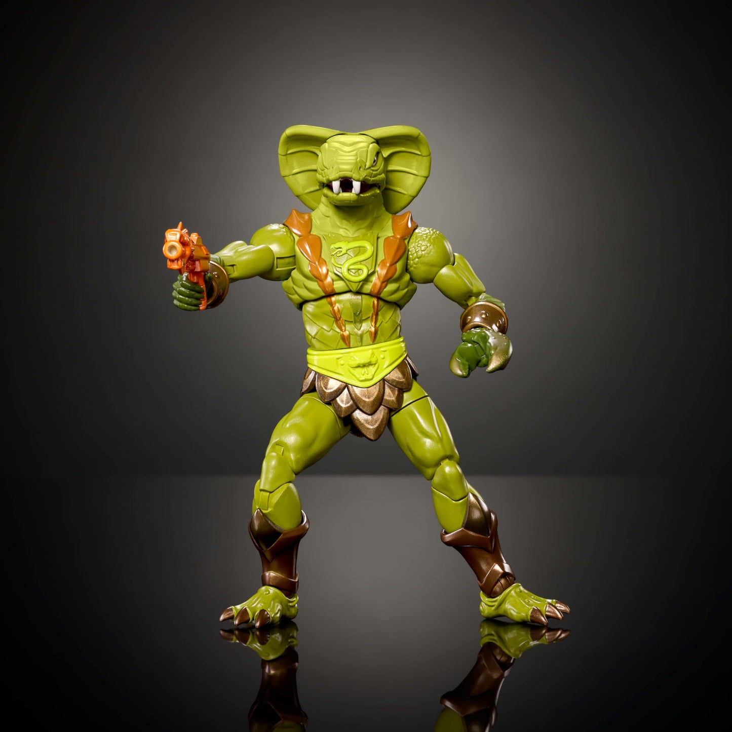 Masters of the Universe Masterverse Kobra Khan Figure – New Eternia Edition, 7-Inch, 30 Articulations
