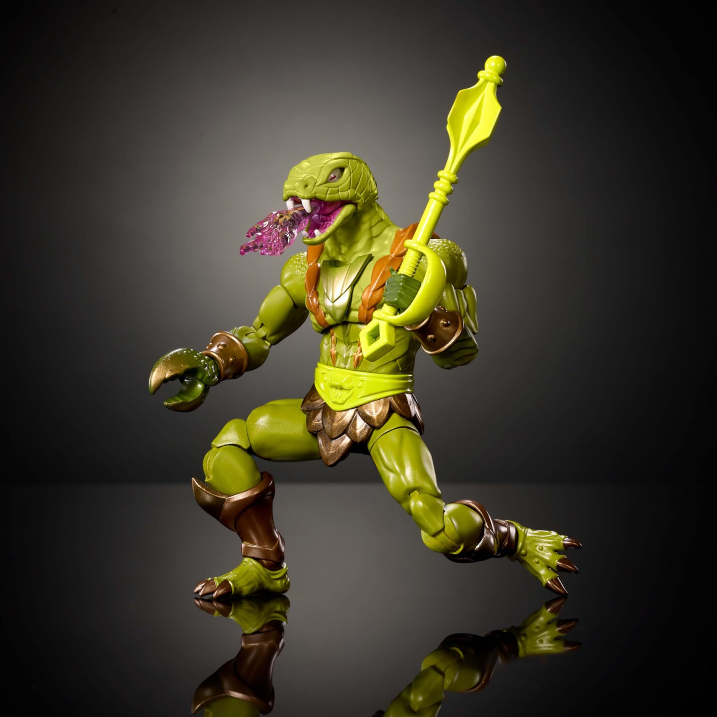 Masters of the Universe Masterverse Kobra Khan Figure – New Eternia Edition, 7-Inch, 30 Articulations