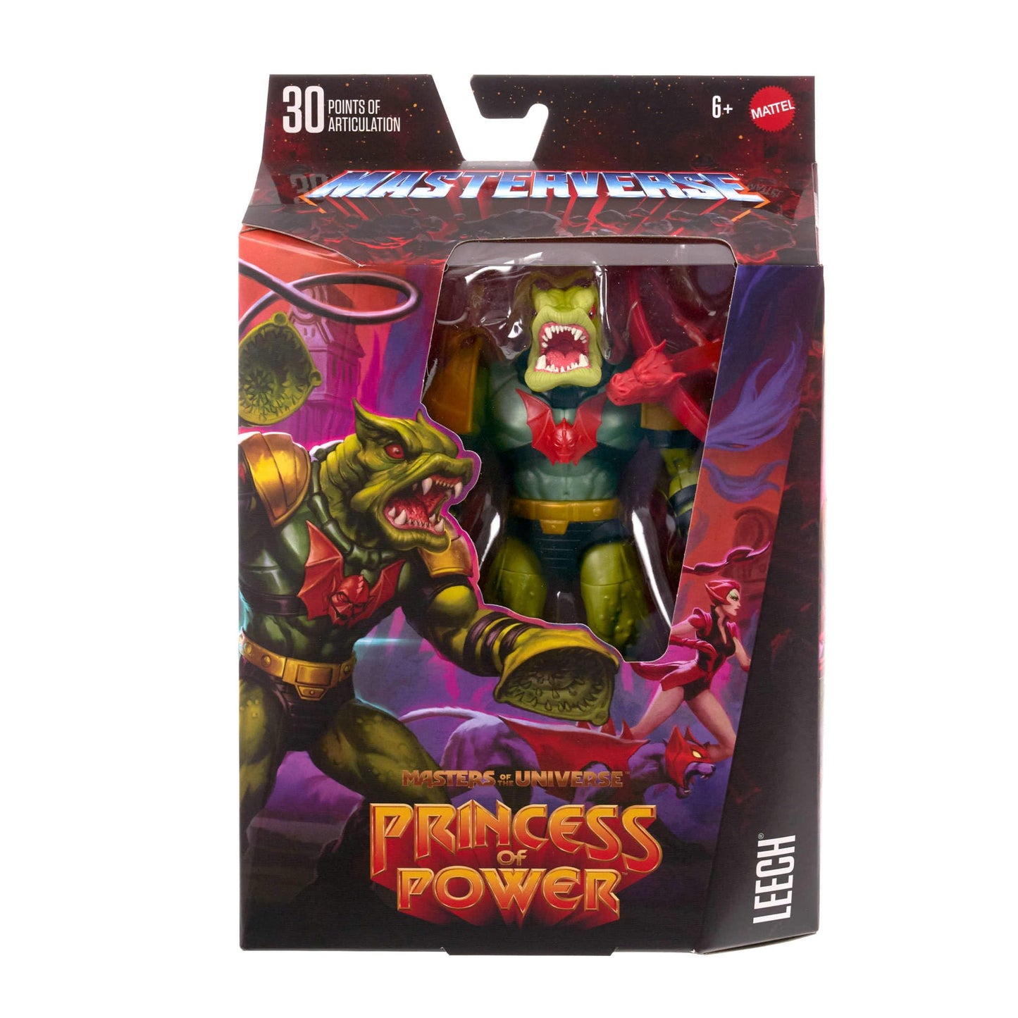 Masters of the Universe Masterverse Leech Deluxe Action Figure – 7-Inch, 30 Articulations