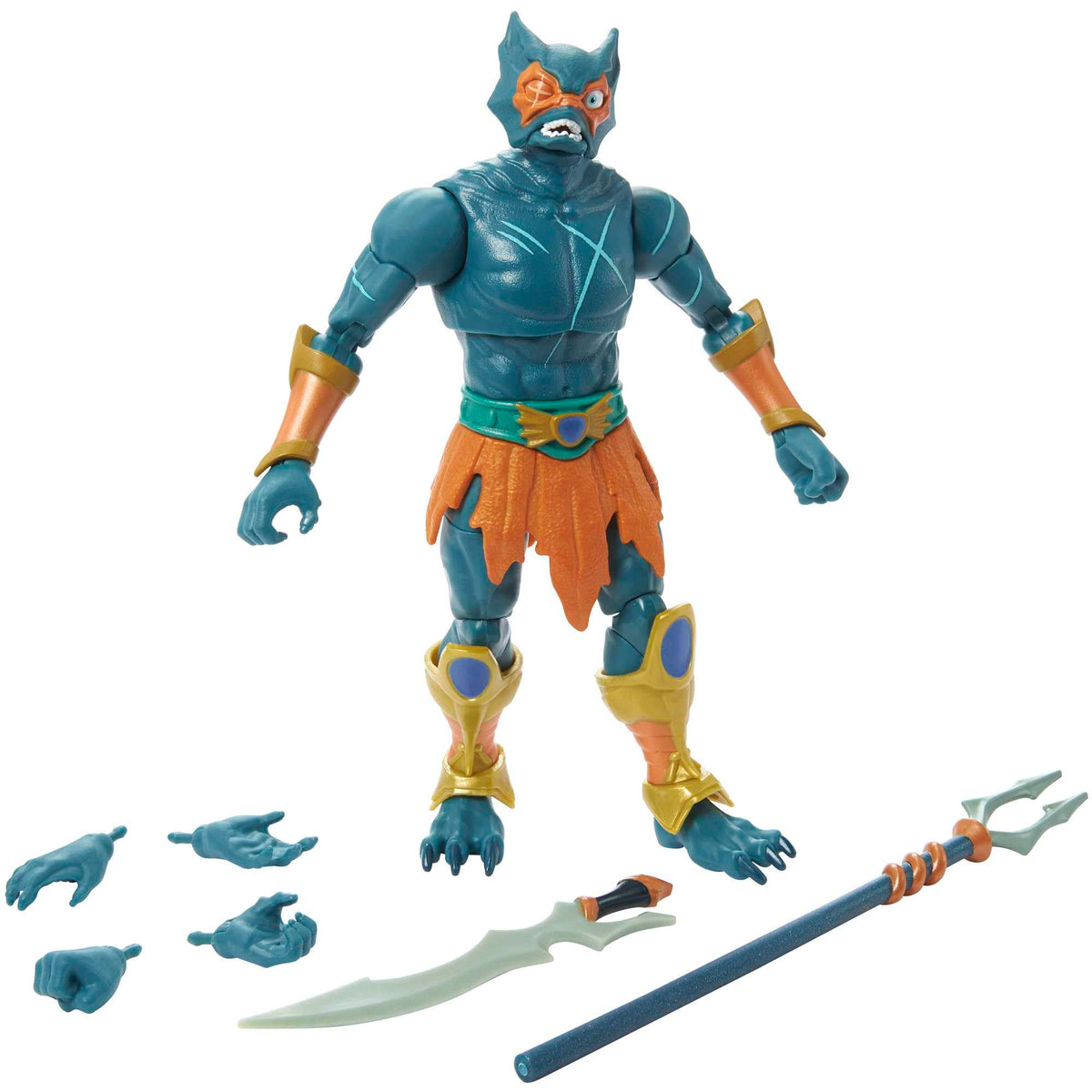 Masters of the Universe Masterverse Mer-Man – 7-Inch Figure for Storytelling & Display | MOTU Revelation