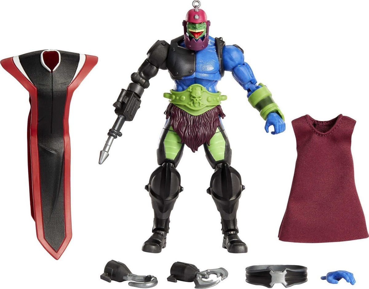 Masters of the Universe Masterverse Revelation Trap Jaw Action Figure – 7-inch, 30+ Joints, Swappable Hands & Battle Accessories