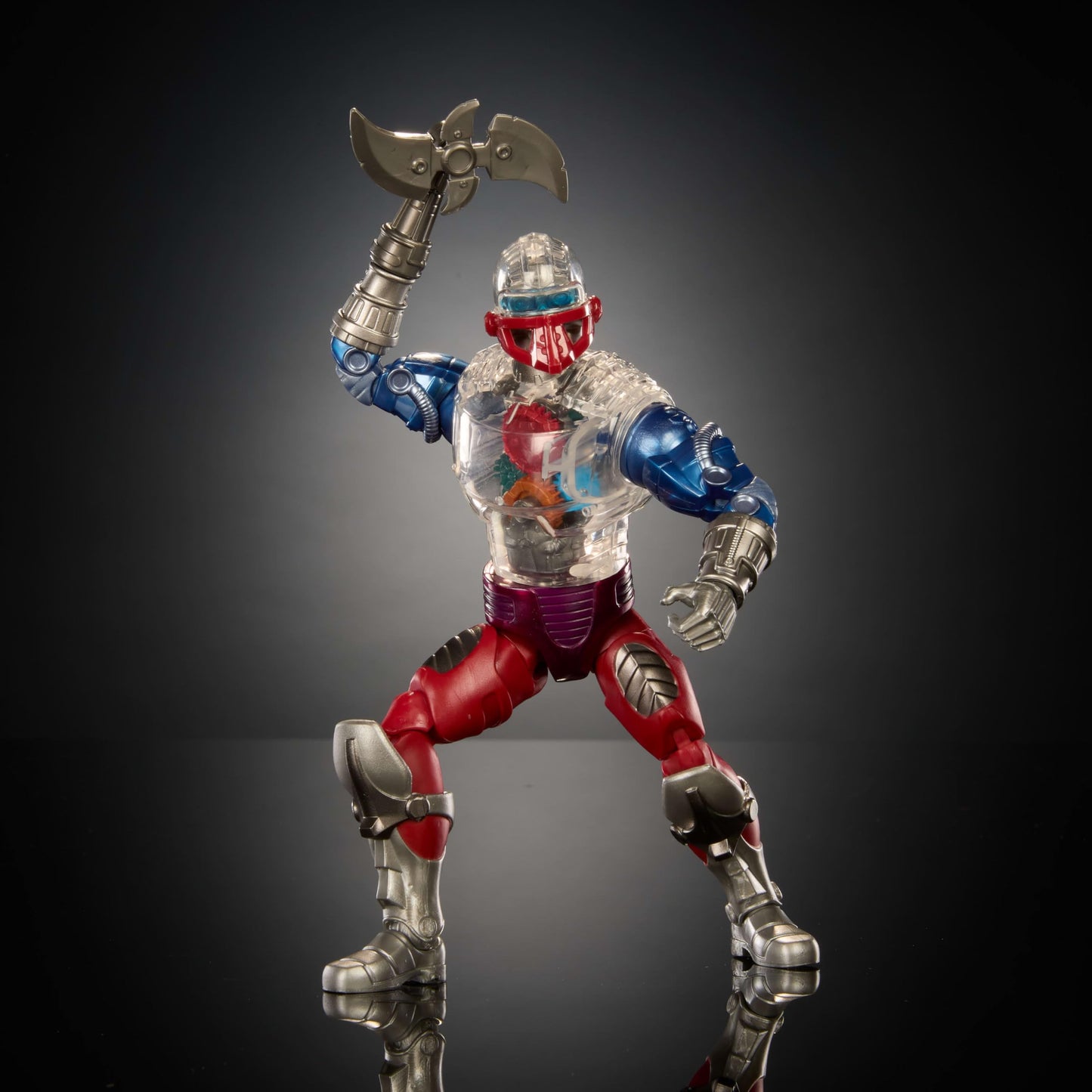 Masters of the Universe Masterverse Roboto 7-Inch Action Figure – New Eternia, 30 Articulations
