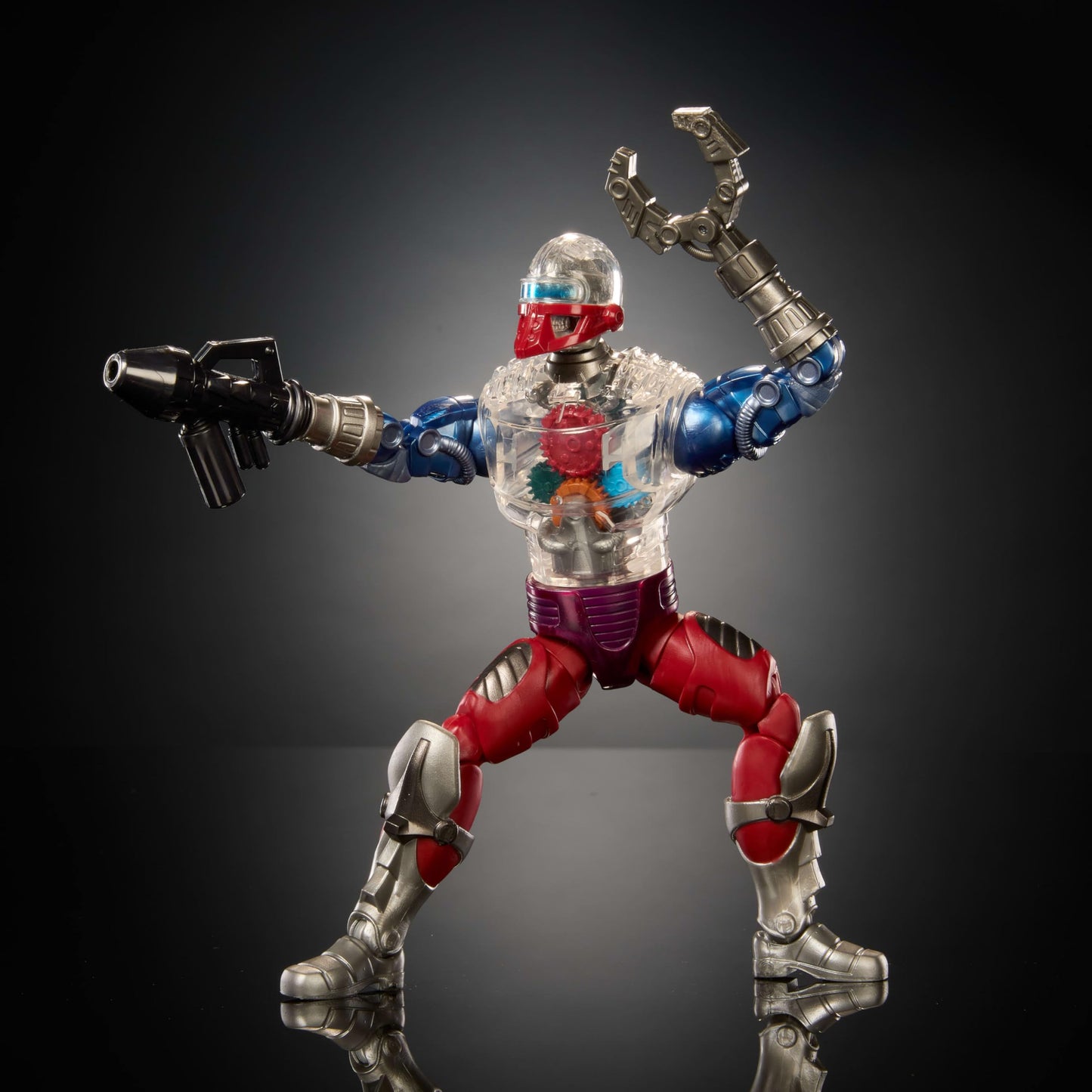 Masters of the Universe Masterverse Roboto 7-Inch Action Figure – New Eternia, 30 Articulations