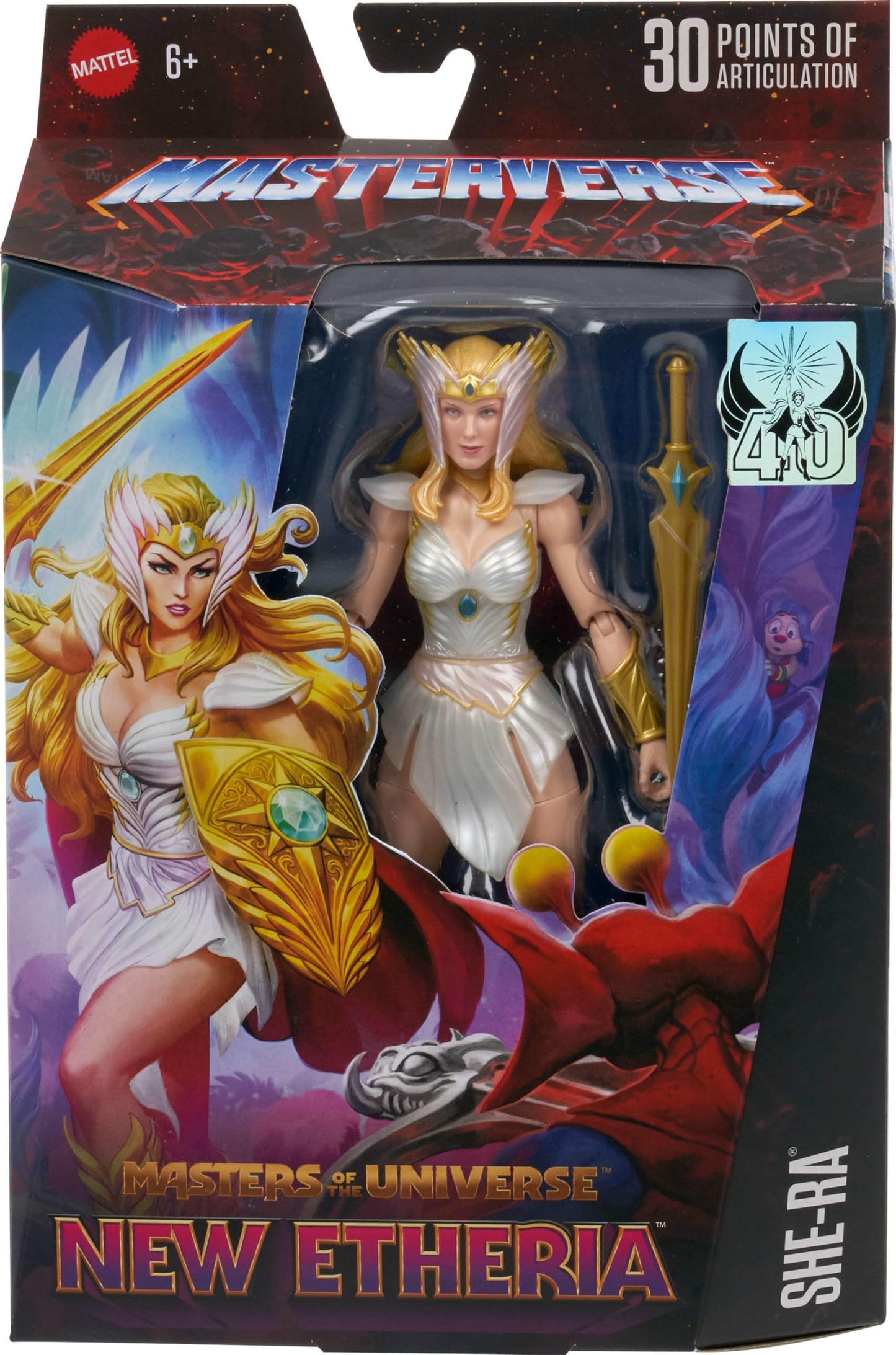 Masters of the Universe Masterverse She-Ra Action Figure – New Etheria, 7-Inch